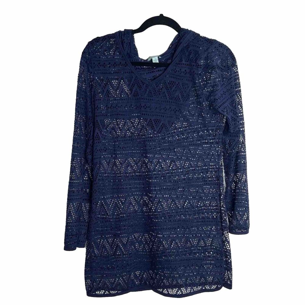 Balance Cover-Up Collection Womens long sleeve swim‎ suit cover up, size Small